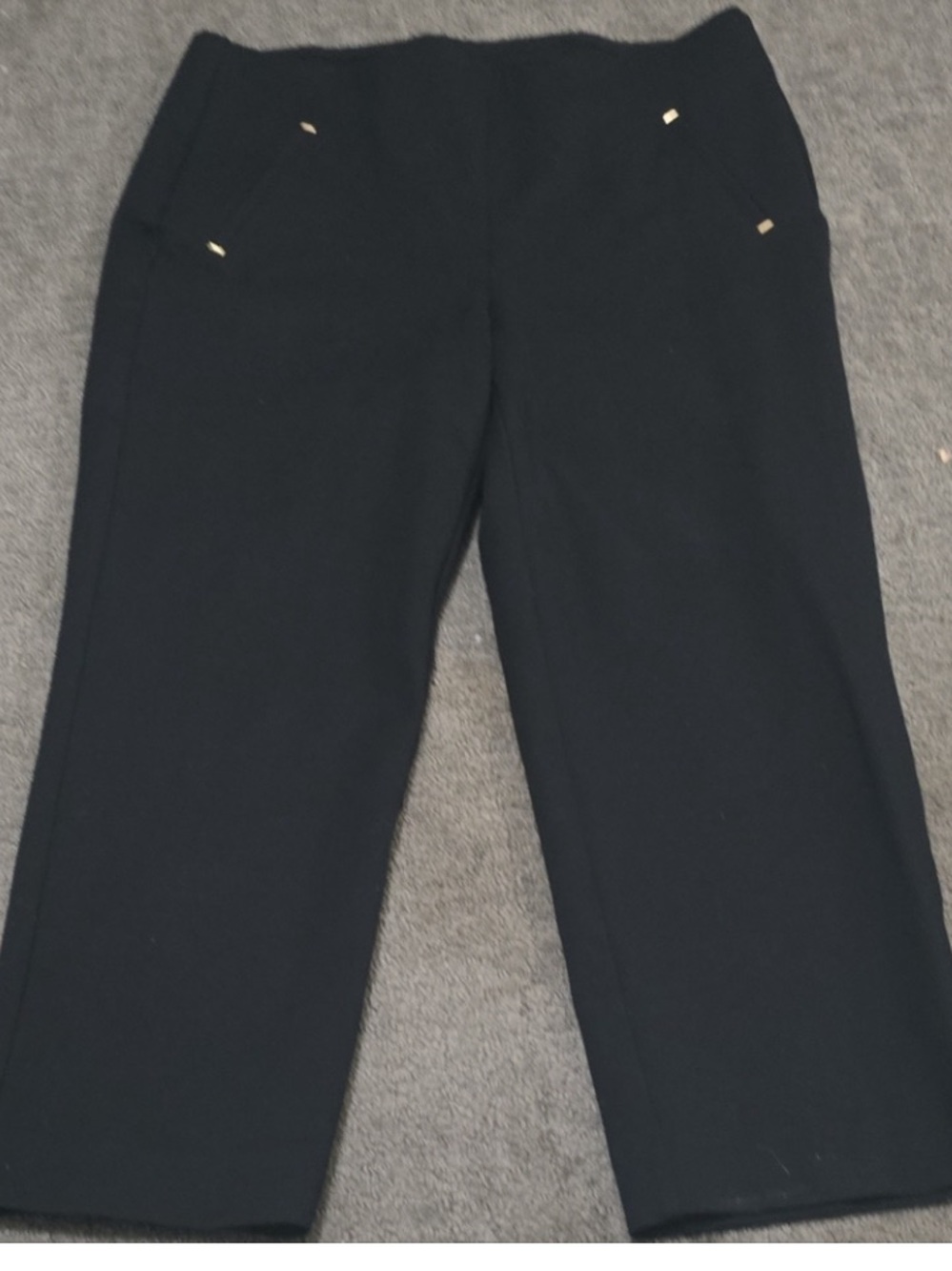 Chico's Classic Black Trousers size 10